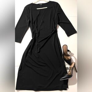 BCBG Black Long Sleeve Dress